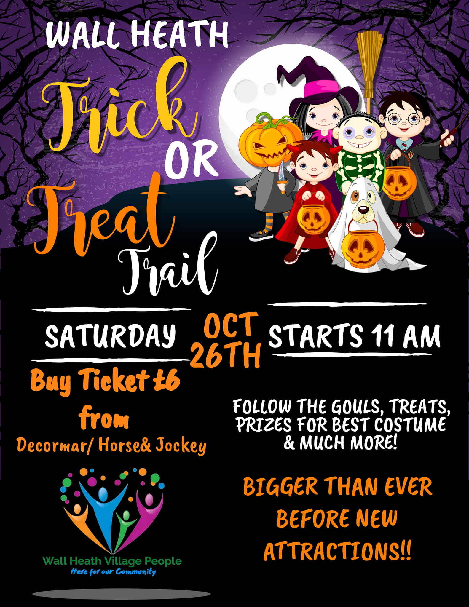 Wall Heath Trick or Treat Trail